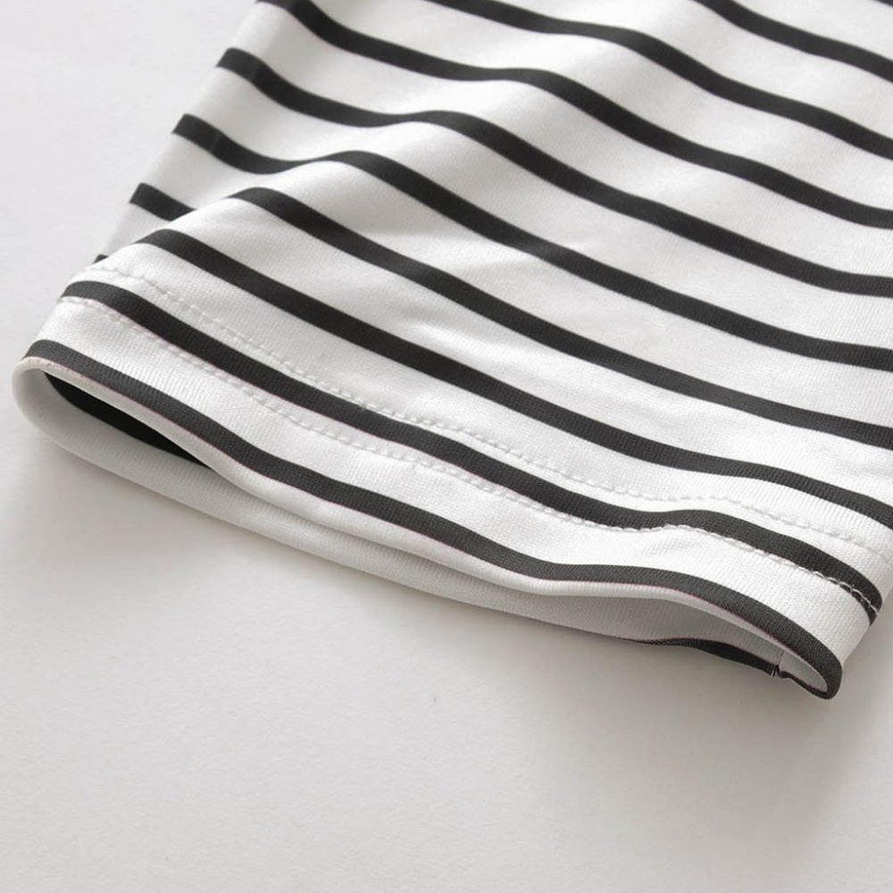 Striped Colorblock Sequin Pocket Shirt - Picture 10 of 11